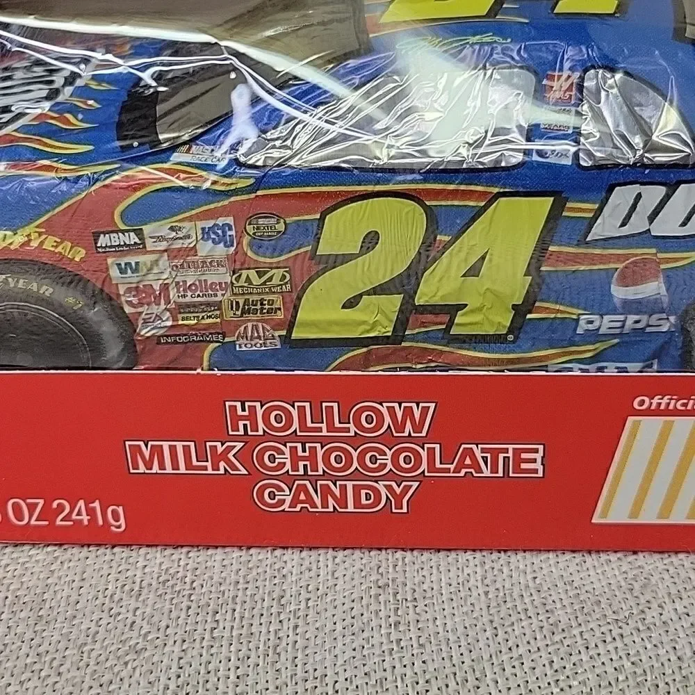 Nascar Jeff Gordon bundle. Candy Car, xmas stocking, tree skirt, hat, mini car.